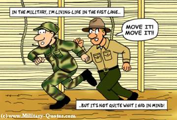 Military Cartoons! Military Related Cartoons.